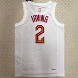 Cleveland IRVING #2 White NBA Jerseys