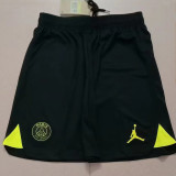 2022/23 PSG 4Th Black Shorts Pants