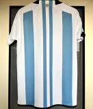 MESSI #10 Signature Version Argentina 1:1 Home Fans Jersey (3 Stars 3星 1字签名版) ★★