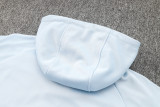 2025 France Grey Hoody Zipper Jacket Windbreaker