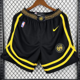 2023/24 Warriors Black NBA Cotton Pants