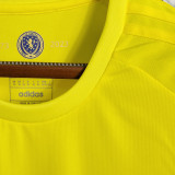 2023/24 Scotland Yellow Goalkeeper Soccer Jersey