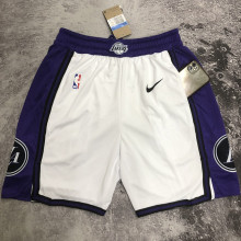 2023/24 Lakers White City Edition NBA Pants