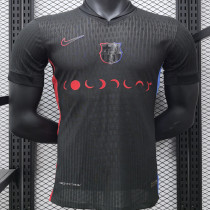 2024/25 BA Away Black Player Version Soccer Jersey 胸前 长 广告