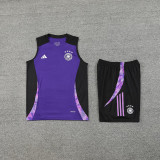 2025 Germany Purple Vest Training Jersey(A Set)