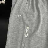 2024/25 Nk~ Grey Pure Cotton Sports Trousers Zipper style
