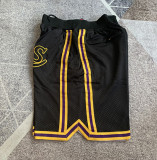Lakers Black Four Bags NBA Pants