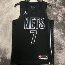 2023 Nets DURANT #7 Black NBA Jerseys