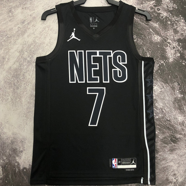 2023 Nets DURANT #7 Black NBA Jerseys