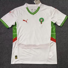 2025 Morocco Away White Fans Soccer Jersey