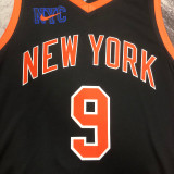 2023 NY Knicks BARRETT #9 Black City Edition NBA Jerseys