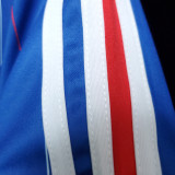 1982 France Home Blue Retro Soccer Jersey