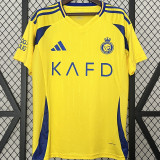RONALDO #7 Al Nassr Home Yellow Fans Jersey 2024/25 (Cup Font 杯赛字体)