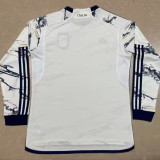 2023/24 Italy Away White Long Sleeve Jersey