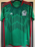 H. LOZANO #22 Mexico 1:1 Quality Home Green Fans Jersey 2022/23 ★