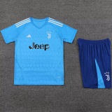 2023/24 JUV Goalkeeper Blue Fans Soccer Jersey(A Set)