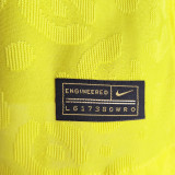 2022/23 Brazil Home Yellow Player Version Long Sleeve Jersey 长袖