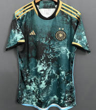 2023 Germany Away Green Men Soccer Jersey 2 Star 两星男装
