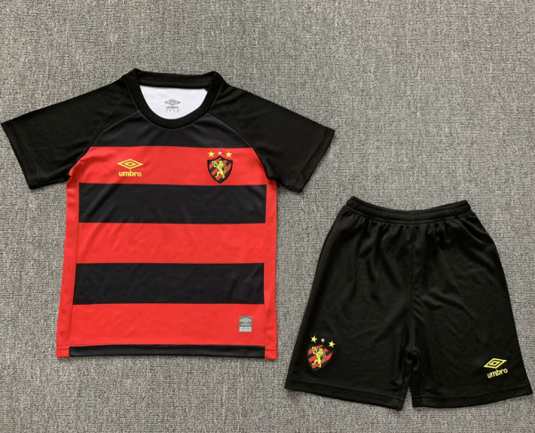 2023/24 Sport Recife Home Kids Soccer Jersey