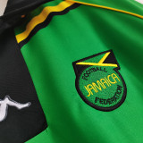 1998 JAMAICA Away Green Retro Soccer Jersey