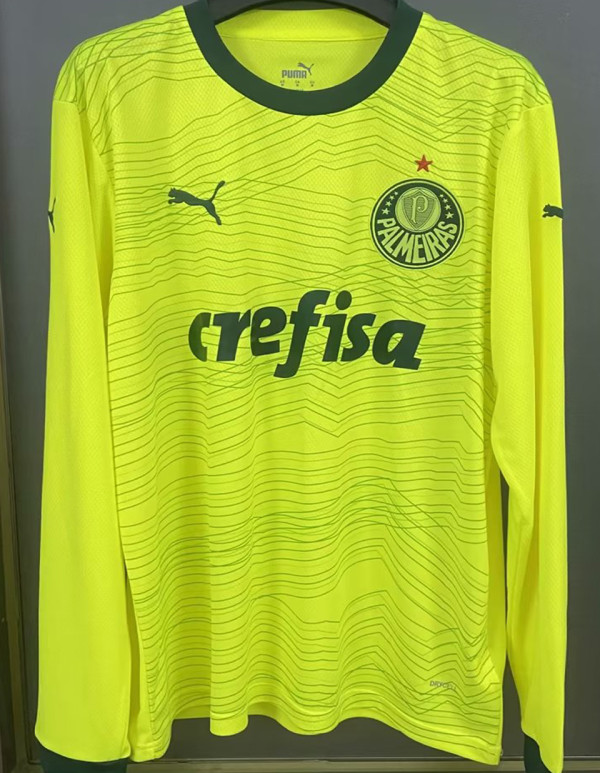 2023/24 Palmeiras Third Green Long Sleeve Soccer Jersey