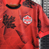 2023/24 Canada Home Red Fans Soccer Jersey