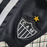 2023/24 AT Mineiro Home Black Kids Soccer Jersey