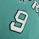 Spurs PARKER #9 Light Green City Edition NBA Jerseys