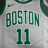 Celtics IRVING #11 Grey NBA Jerseys