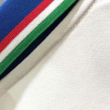 1982 Italy Away White Retro Soccer Jersey