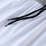 2022 Nk White Grey Short Training Jersey(A Set)