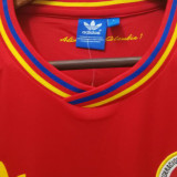 1990 Colombia Home Retro Soccer Jersey