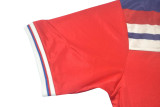 1982 England Away Red Retro Soccer Jersey