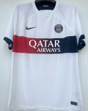 2023/24 PSG Away White Player Version Soccer Jersey