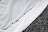 2024/25 Al Nassr White Kids Hoody Zipper Jacket Tracksuit