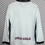 1997/98 Colo-Colo Home White Long Sleeve Retro Soccer Jersey