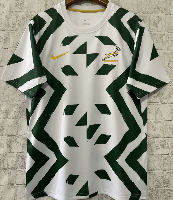 2024/25 South Africa Away White Rugby Jersey 南非