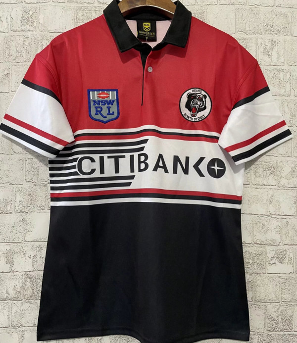 North Sydeney Bears Retro Rugby Shirt 北悉尼熊 