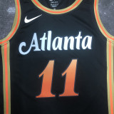 Eagles YOUNG #11 Black City Edition NBA Jerseys
