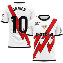 JAMES #10 Vallecano Home White Fans Soccer Jersey 2024/25