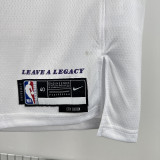 2025 Lakers JAMES JR. #9 White City Edition NBA Jerseys 热压