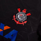 2012/13 Corinthians Away Black Retro Soccer Jersey