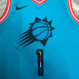 2023/24 Suns BOOKER #1 Wathet City Edition NBA Jerseys