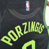2025 Celtics PORAIGIS #8 Black City Edition NBA Jerseys