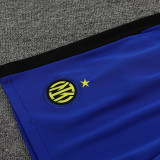 2024 In Milan Blue Vest Training Jersey(A Set)