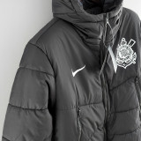 2022/23 Corinthians Black Cotton Jacket 白色标