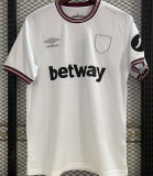 2023/24 West Ham Away White Fans Soccer Jersey