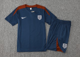 2024 England Sapphire Blue Training Jersey(A Set)