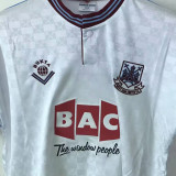 1989/90 West Ham Away Retro Soccer Jersey