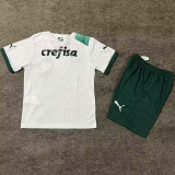 2023/24 Palmeiras Away White Kids Soccer Jersey